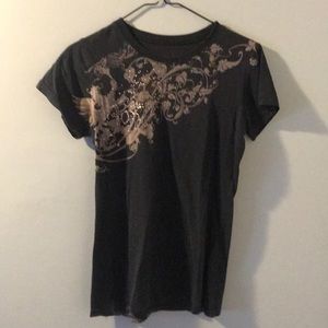 Fox, black, tee shirt